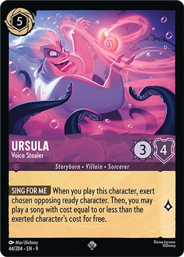 Ursula - Voice Stealer - Super Rare (44/204)