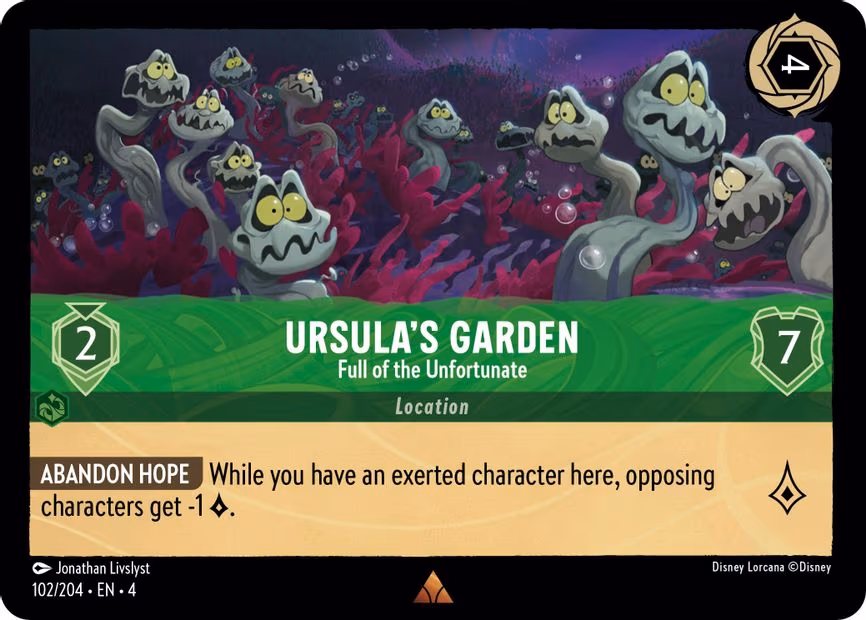 Ursula's Garden - Full of the Unfortunate - Rare (102/204)