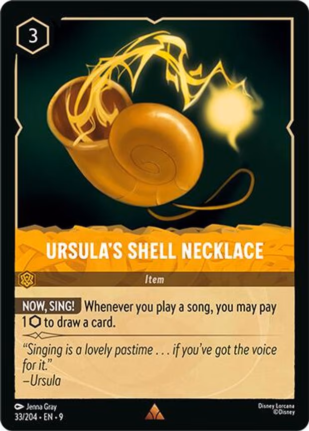 Ursula's Shell Necklace - Rare (33/204)