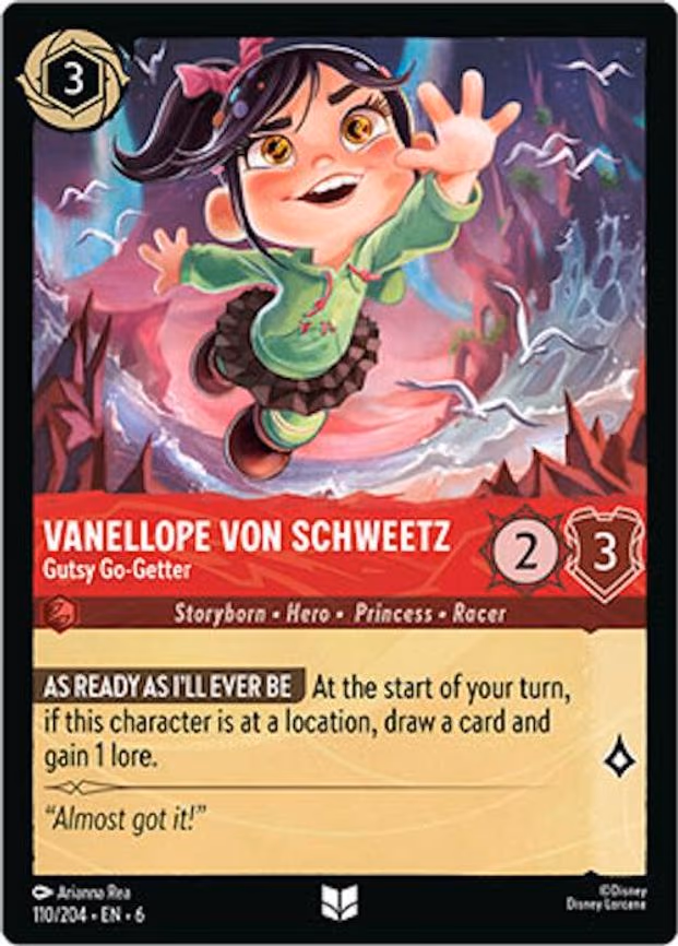 Vanellope von Schweetz - Gutsy Go-Getter - Uncommon (110/204)