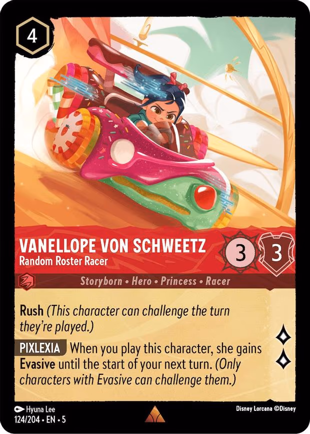 Vanellope von Schweetz - Random Roster Racer - Rare (124/204)