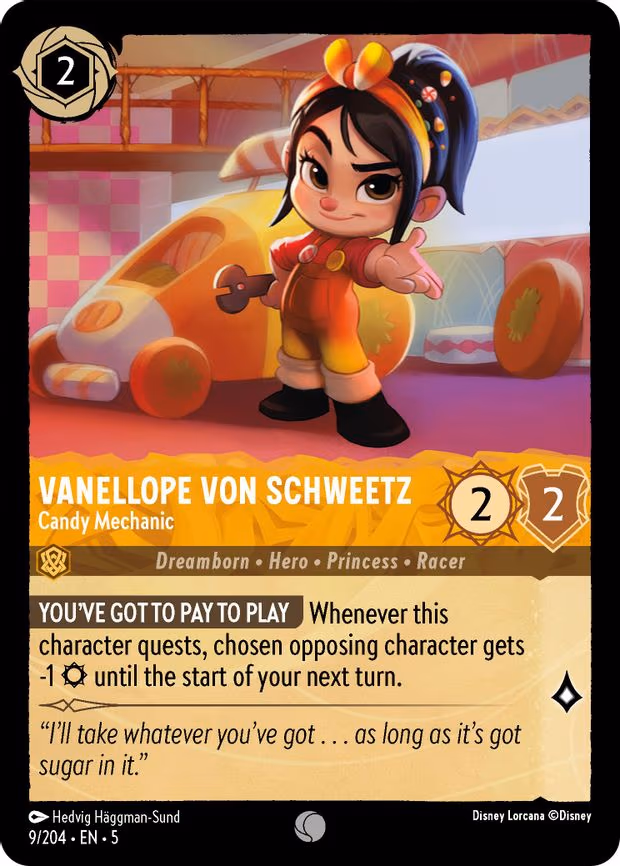 Vanellope von Schweetz - Candy Mechanic - Common (9/204)