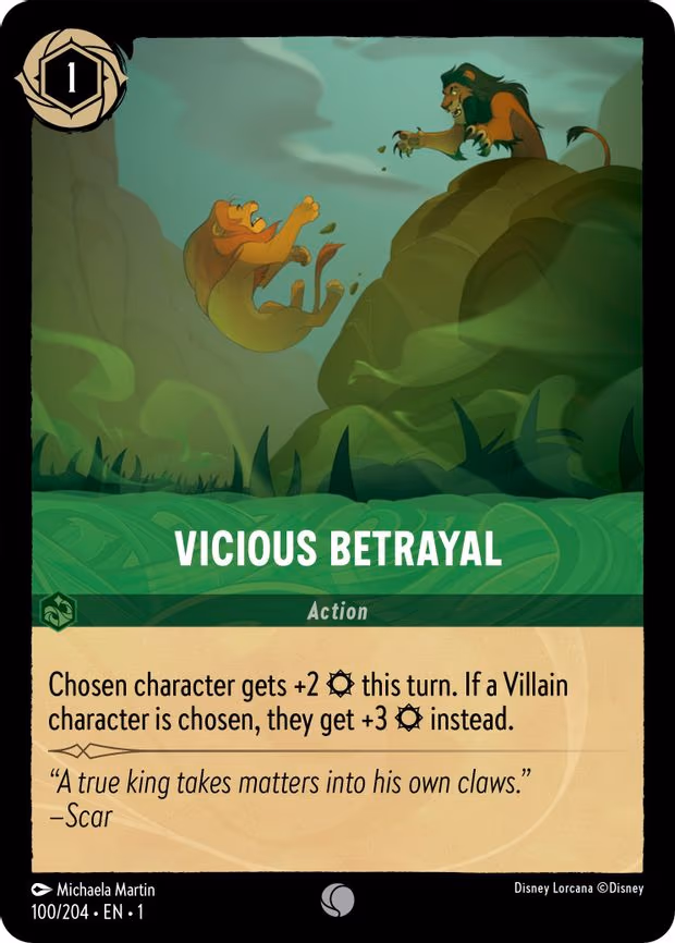 Vicious Betrayal - Common (100/204)