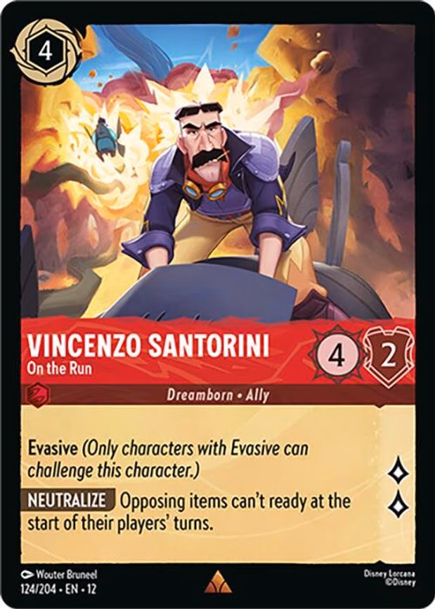 Vincenzo Santorini - On the Run - Rare (124/204)