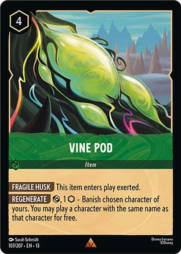 Vine Pod - Rare (107/204)