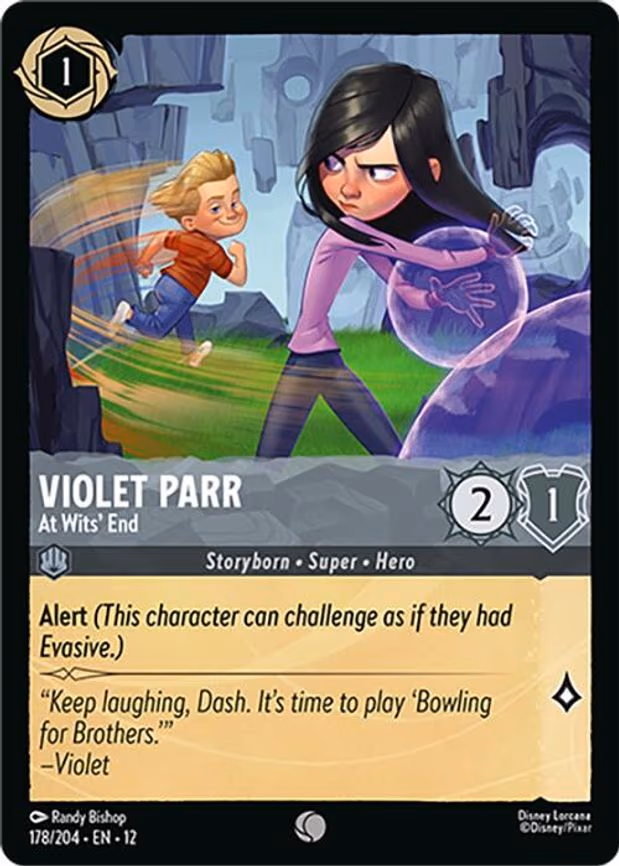 Violet Parr - At Wits' End - Common (178/204)