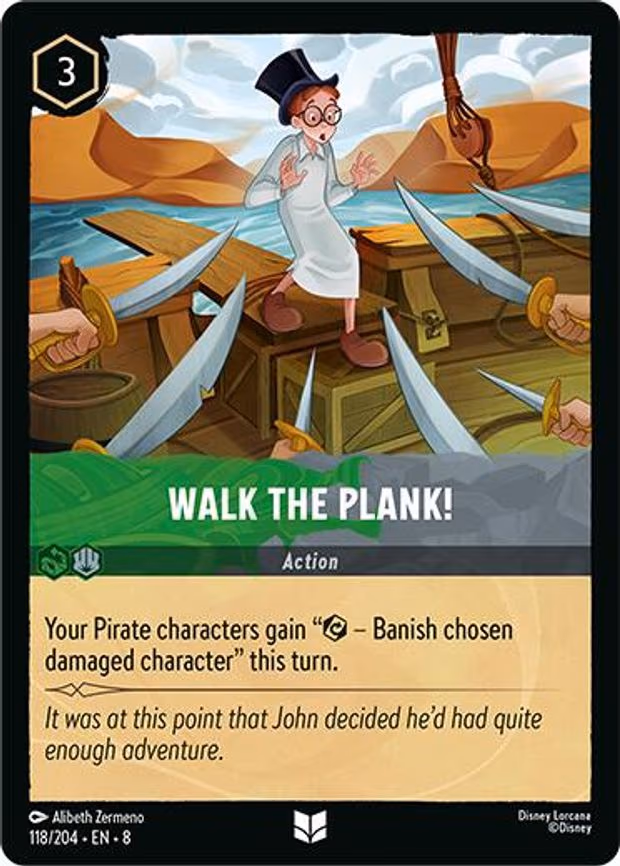 Walk the Plank - Uncommon (118/204)