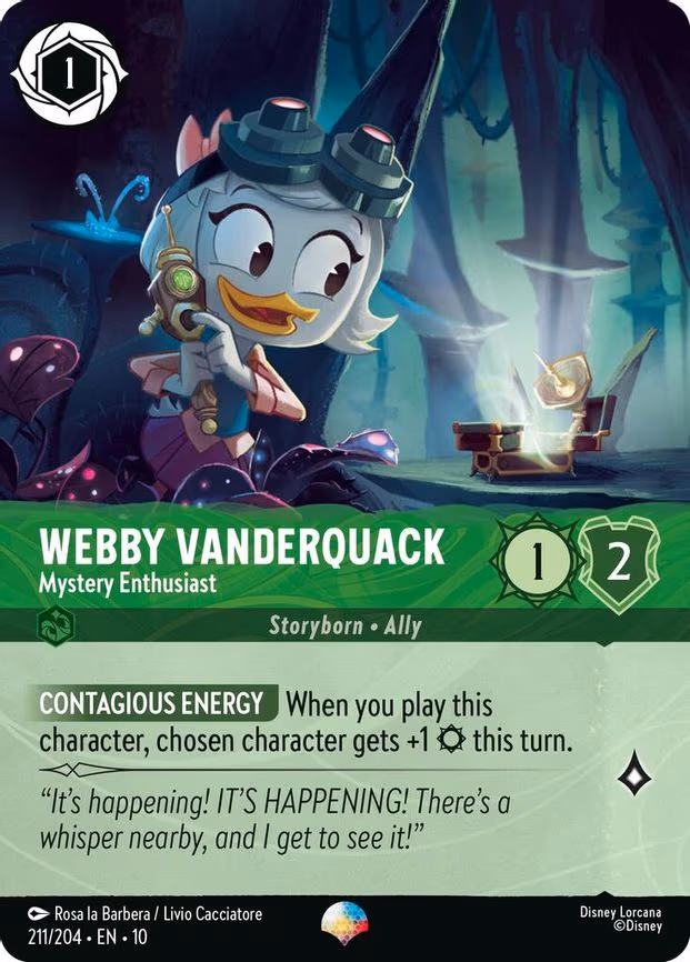 Webby Vanderquack - Mystery Enthusiast (Epic) - Epic (211/204)
