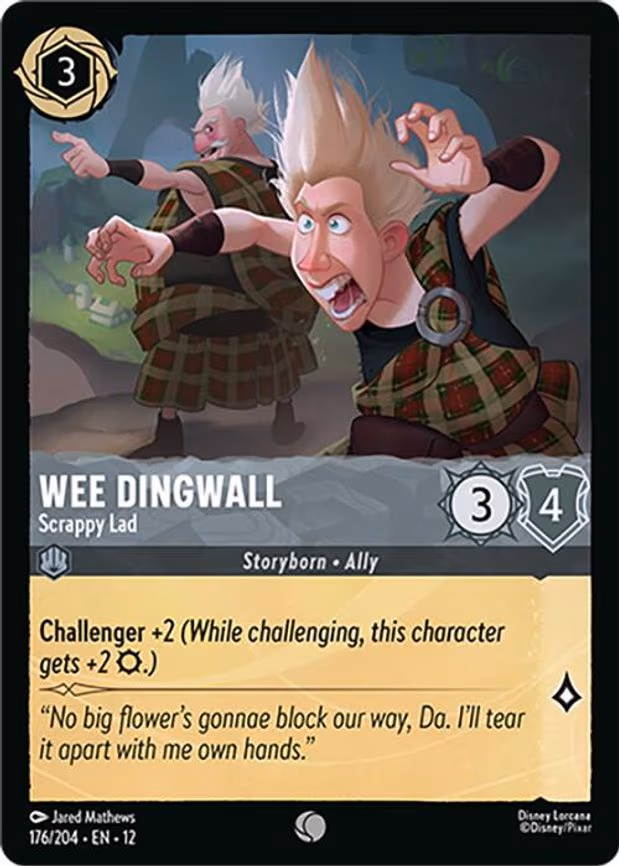 Wee Dingwall - Scrappy Lad - Common (176/204)