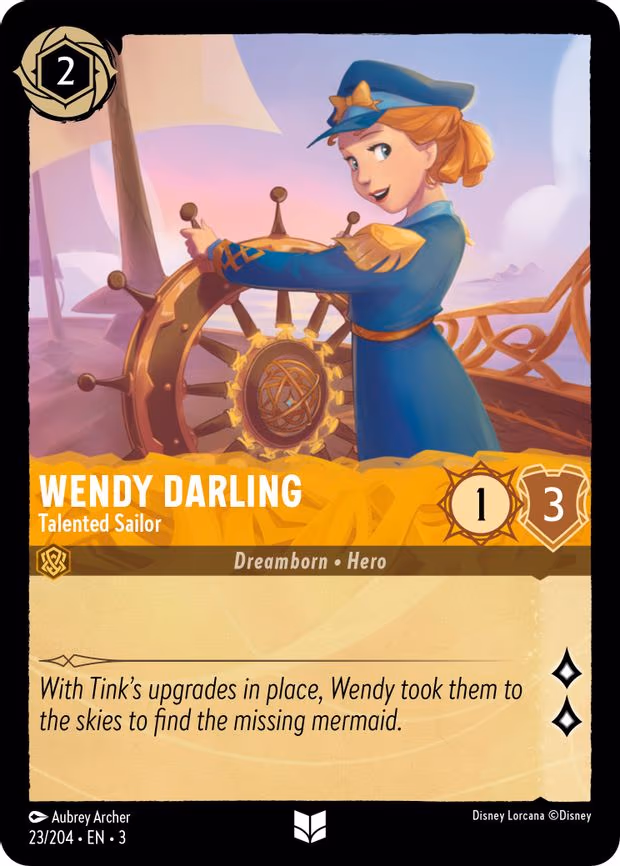 Wendy Darling - Talented Sailor - Uncommon (23/204)