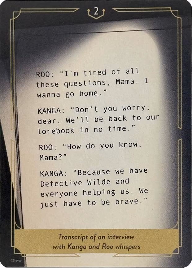 Whispers in the Well Case File Cards - None