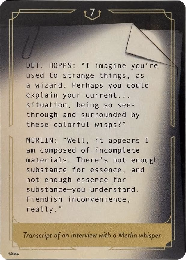 Whispers in the Well Case File Cards - None