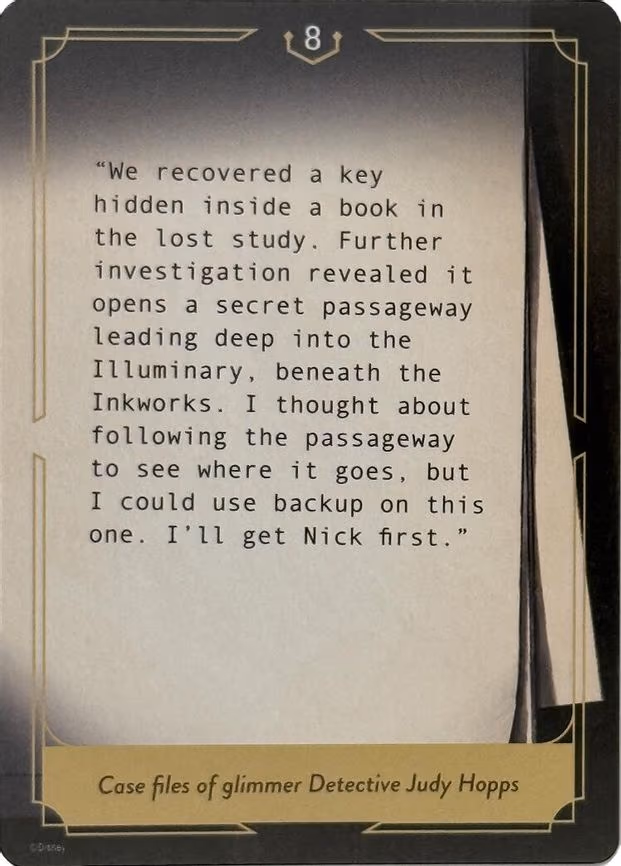 Whispers in the Well Case File Cards - None