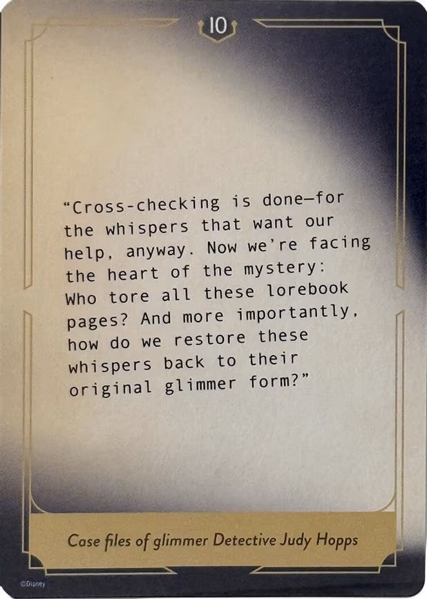 Whispers in the Well Case File Cards - None