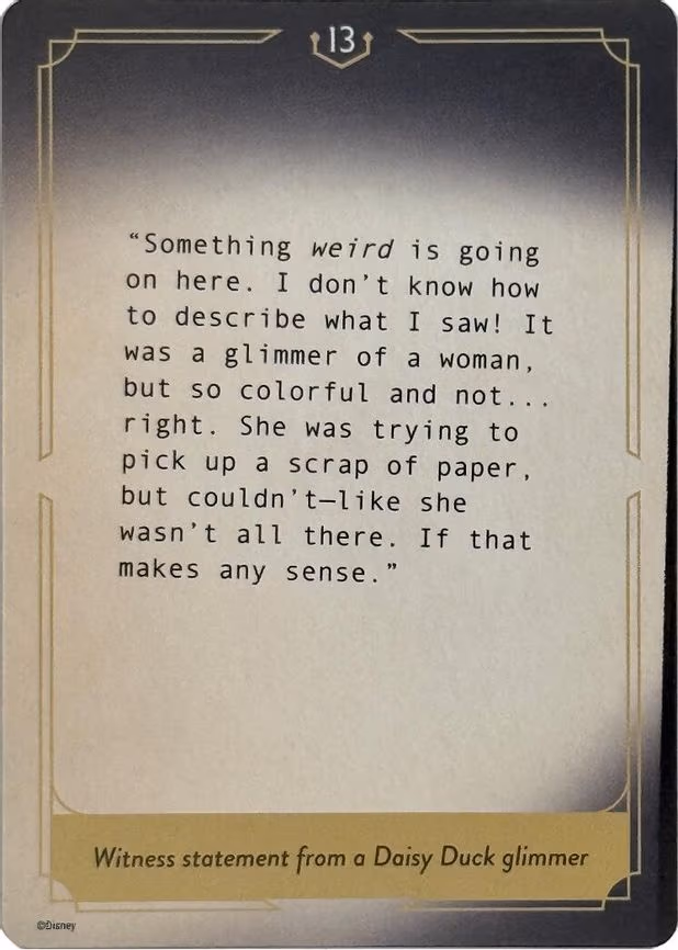 Whispers in the Well Case File Cards - None