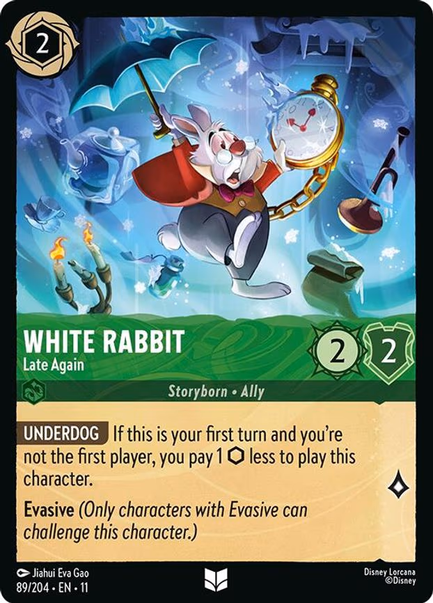 White Rabbit - Late Again - Uncommon (89/204)