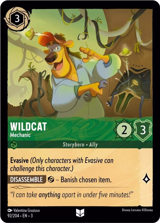 Wildcat - Mechanic - Uncommon (92/204)