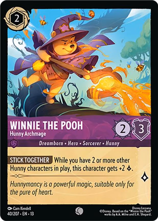 Winnie the Pooh - Hunny Archmage - Common (40/204)
