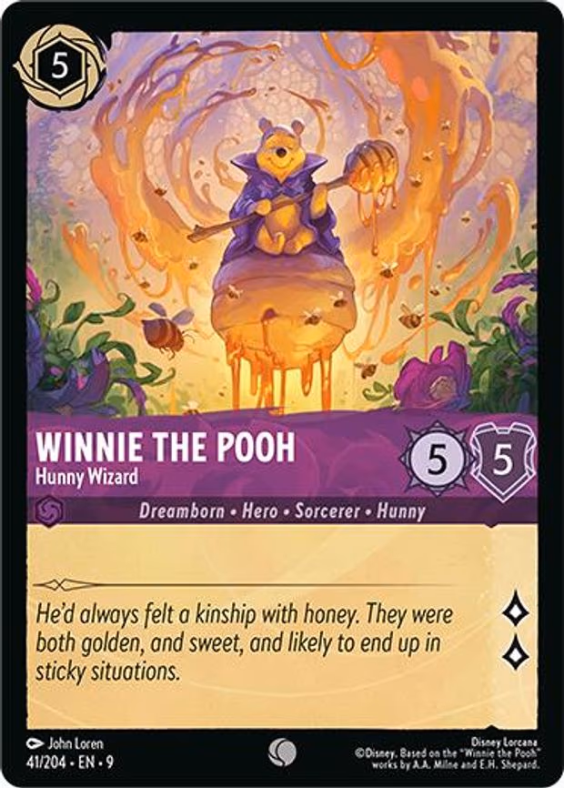 Winnie the Pooh - Hunny Wizard - Common (41/204)