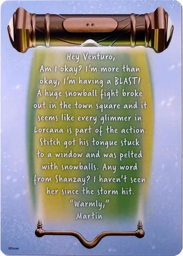 Winterspell Lore Card - None