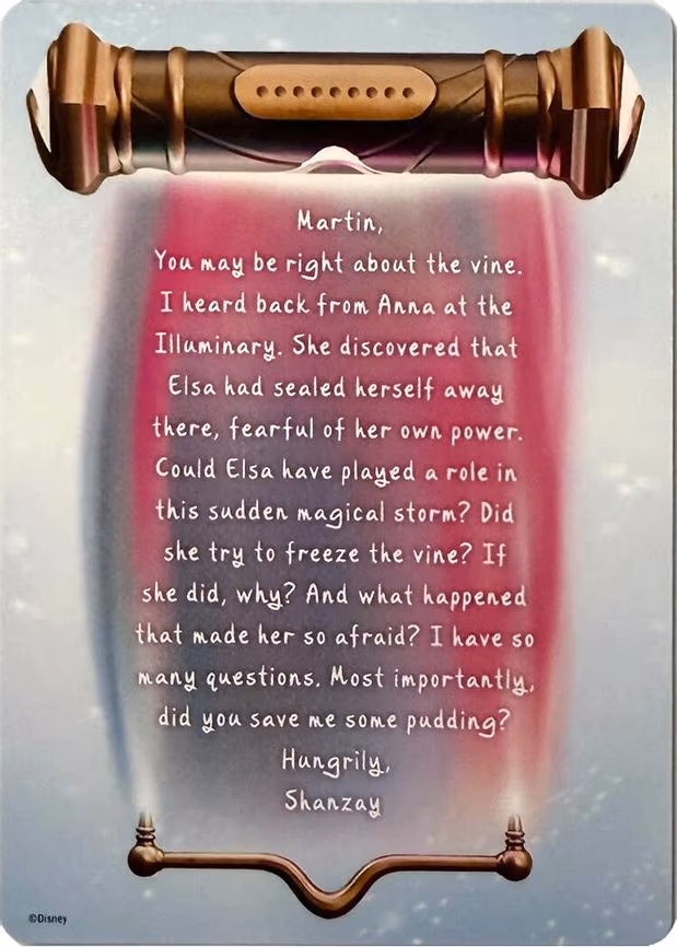 Winterspell Lore Card - None