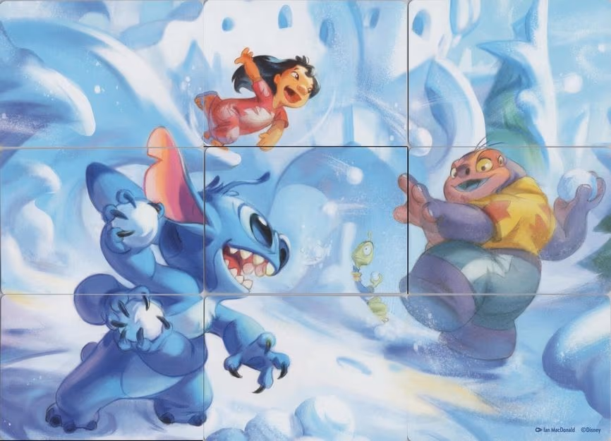 Winterspell Snowball Fight Puzzle Insert - None