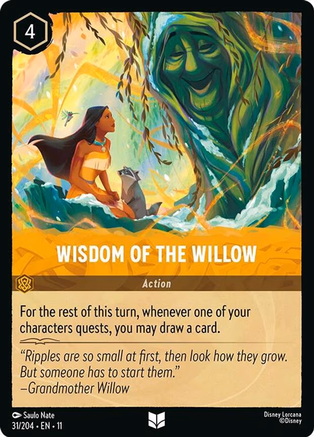 Wisdom of the Willow - Uncommon (31/204)