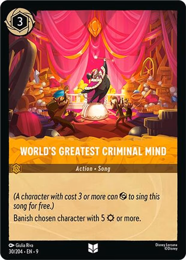 World's Greatest Criminal Mind - Uncommon (30/204)