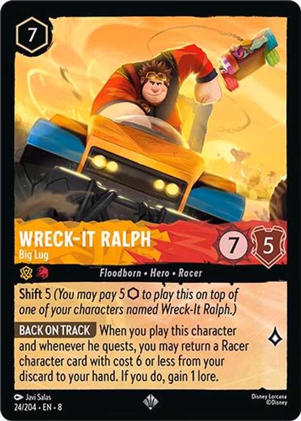 Wreck-It Ralph - Big Lug - Super Rare (24/204)