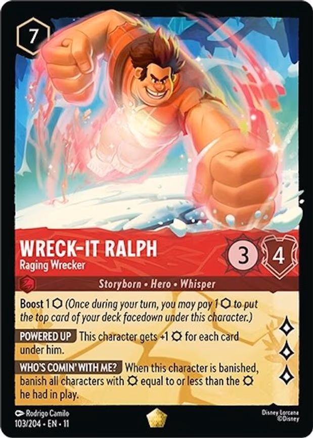 Wreck-It Ralph - Raging Wrecker - Legendary (103/204)