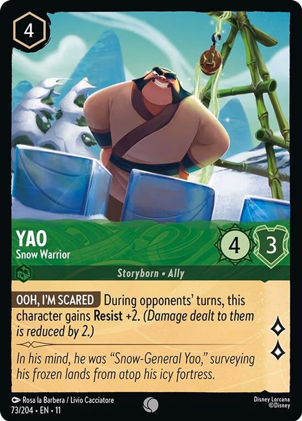 Yao - Snow Warrior - Common (73/204)