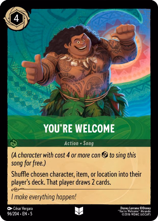 You're Welcome - Uncommon (96/204)