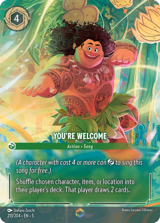 You're Welcome (Enchanted)