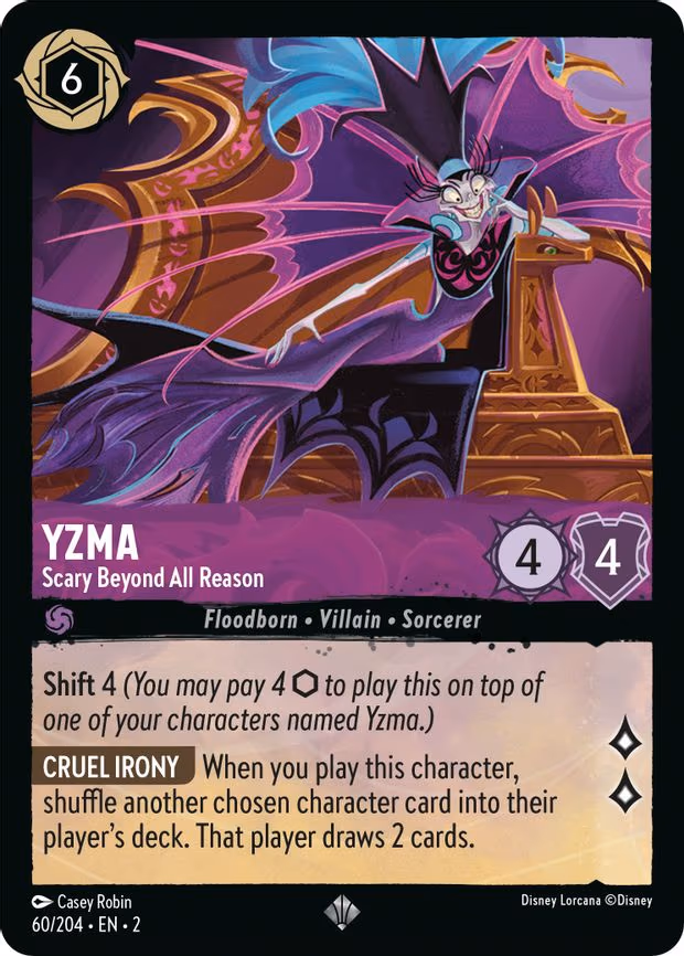 Yzma - Scary Beyond All Reason - Super Rare (60/204)