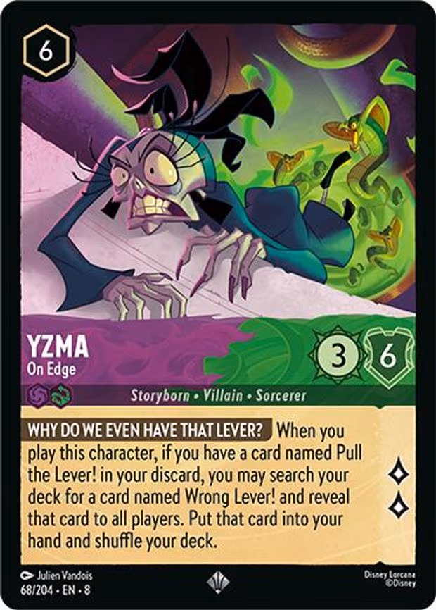Yzma - On Edge - Super Rare (68/204)