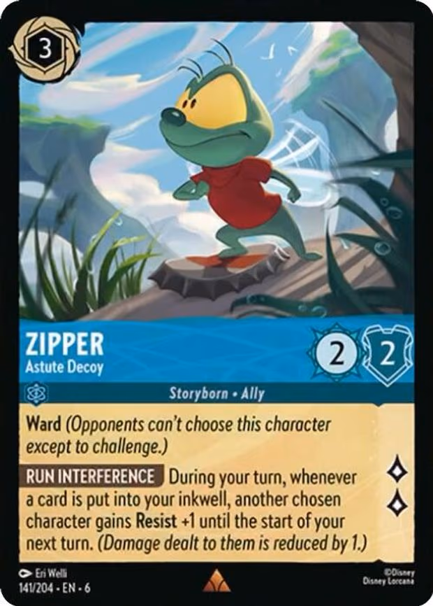 Zipper - Astute Decoy - Rare (141/204)
