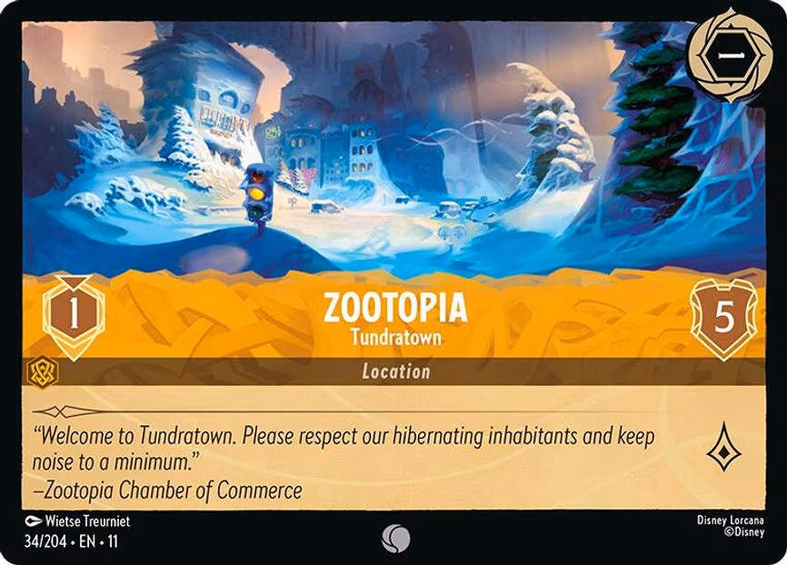 Zootopia - Tundratown - Common (34/204)