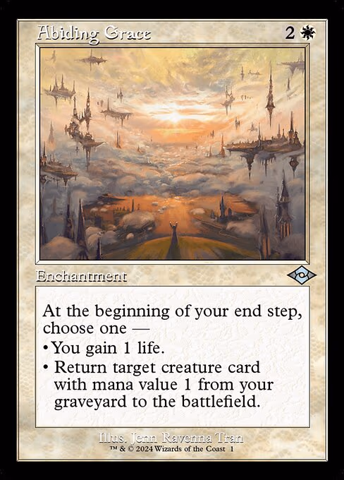 Abiding Grace (Retro Frame)