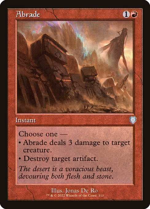 Abrade (Retro Frame)