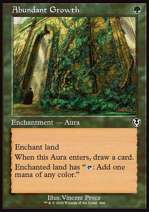 Abundant Growth (Retro Frame)