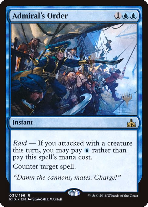 Admiral's Order