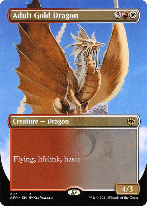 Adult Gold Dragon