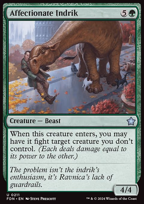 Affectionate Indrik