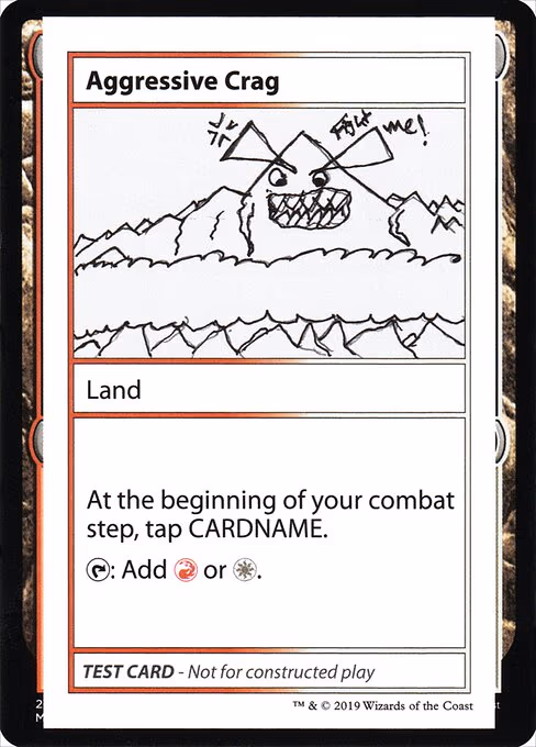 Aggressive Crag (No PW Symbol)