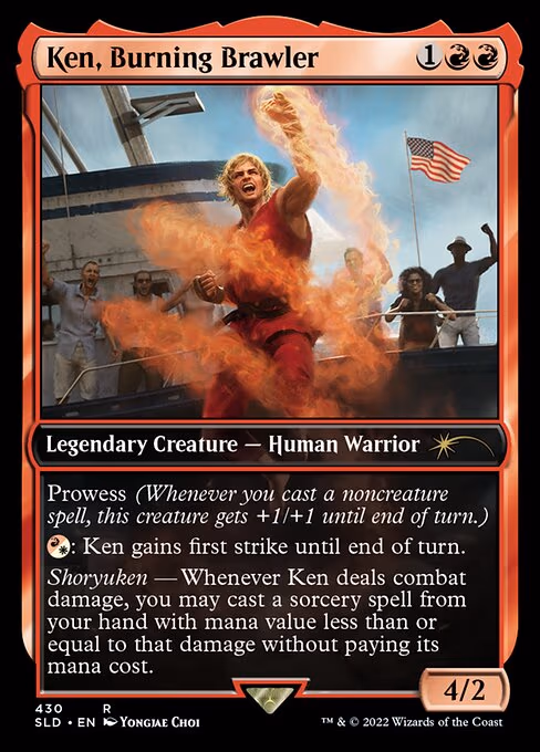 Ken, Burning Brawler