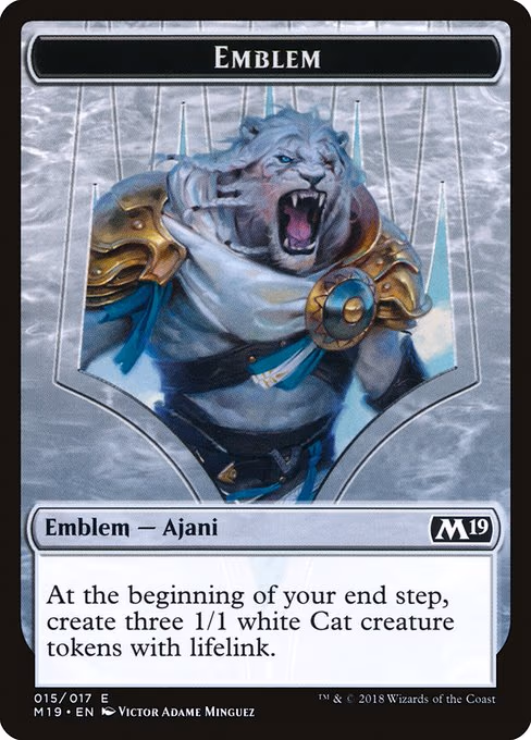 Emblem - Ajani, Adversary of Tyrants - T (15)