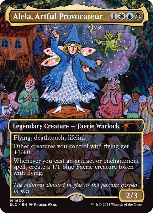 Alela, Artful Provocateur