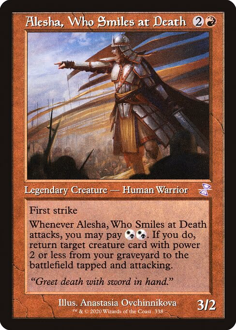 Alesha, Who Smiles at Death