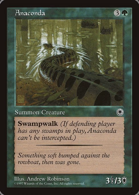 Anaconda (Flavor Text)
