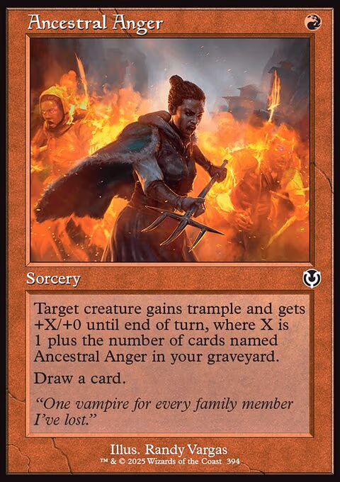 Ancestral Anger (Retro Frame)